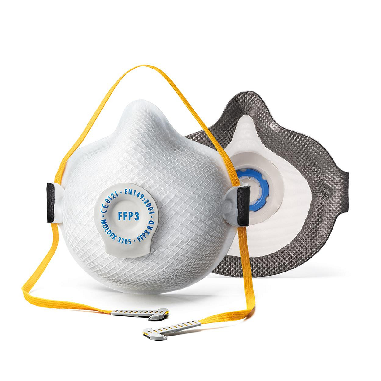 mado3mido3　0823 Moldex 370515 stofmasker FFP3 R D met uitademventiel
