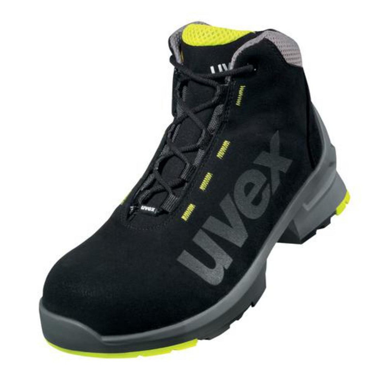 uvex 1 hoog S2 8545.7 zwart, 35-52